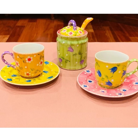 Dipinto A Mano Tea Set